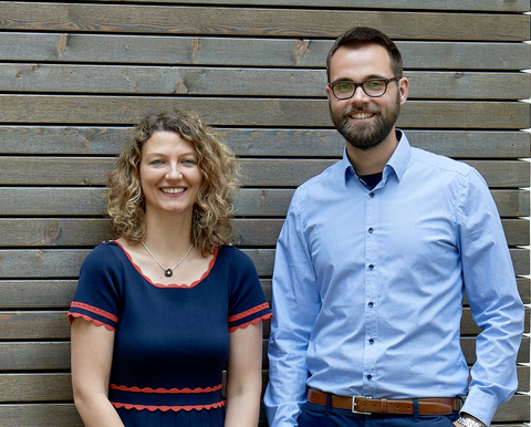 The RecTech-Team members Anne-Kristin Heninger and Felix Lansing, upper bodies view