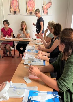 Naht von Geburtsverletzungen Fortbildung