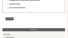MultipleChoice Frage in Mobildarstellung