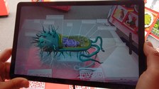 Augmented Reality Anwendung zu Erkundung der Bestandteile einer Bakterienzelle