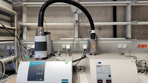 DTA-TG-MS Kopplung