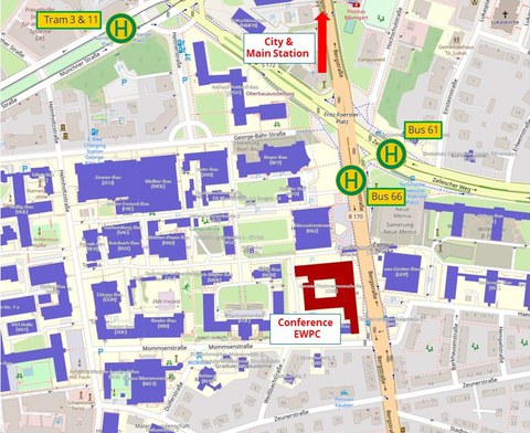 Lageplan EWPC