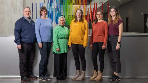 Arbeitsgruppe bunt