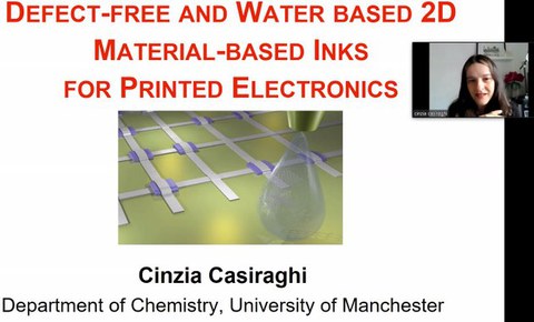 Guest lecture Prof. Cinzia Casiraghi