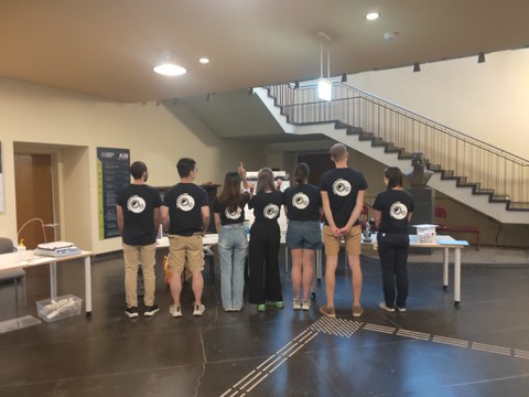 Die teilnehmenden Personen der AG Simmchen (von hinten)