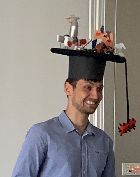 Tom Galle with Doctor´s hat