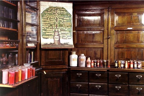 Blick Farbstoffsammlung