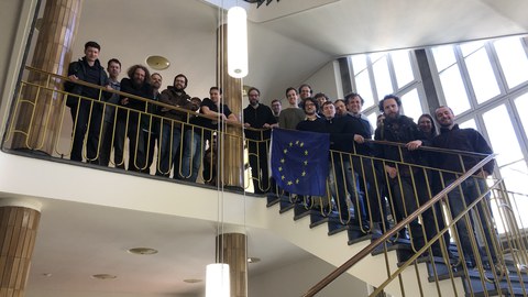 Gruppenbild der Teilnehmenden des 5. PCOCOP-Meetings in Dresden im März 2025