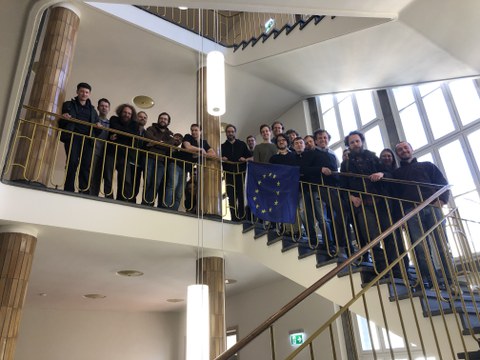 Gruppenbild der Teilnehmenden des 5. PCOCOP-Meetings in Dresden im März 2025