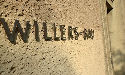 Schriftzug Willers-Bau