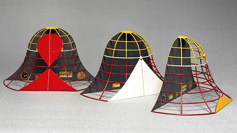 Regular surface points on a rotational surface.