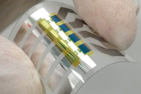 A set of vertical electrodes