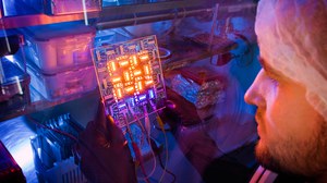 Leskerrum mit OLEDs