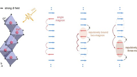 Experimental observation of repulsively bound magnons