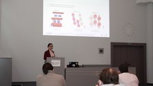 Vortragende während Symposium.