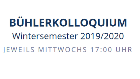 Bühlerkolloquium