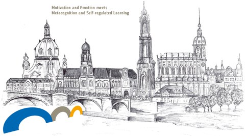 Logo und Hofkirche Zeichnung