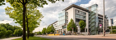 Außenaufnahme des Bürogebäudes Zellescher Weg