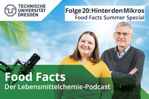 Podcastcover von Food Facts Folge 20 mit Thomas Henle und Jule Wäntig.