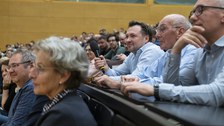 die ersten Reihen im Audimax