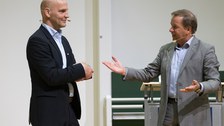 Benjamin List und Professor Kirschbaum