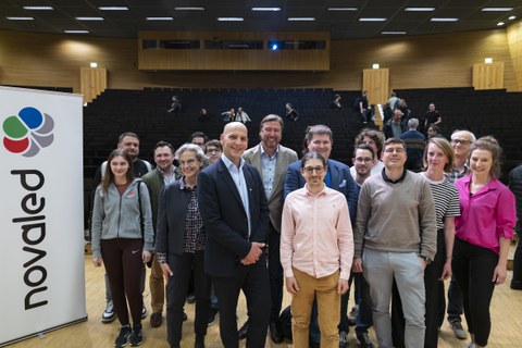 Gruppenbild von Novaled