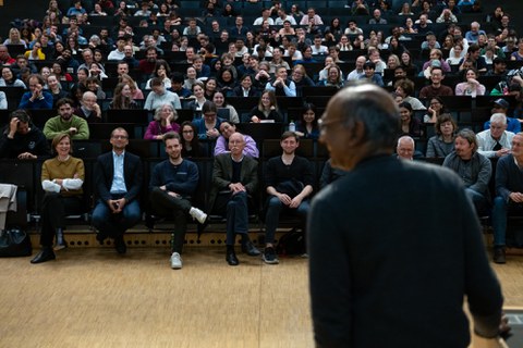 Nobelpreisträger Venkatraman (Venki) Ramakrishnan zu Gast an der TU Dresdeny