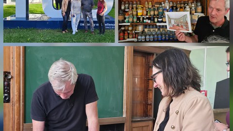 Delegation der Monash University zu Besuch an der Fakultät Chemie und Lebensmittelchemie