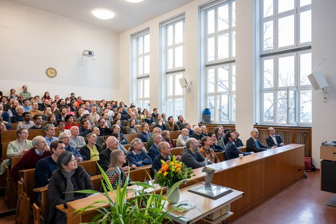 Voller Hörsaal 