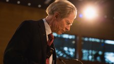 Sir Gurdon beim Vortrag