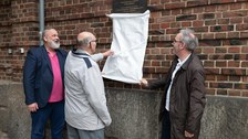 Enthüllung der Plakette