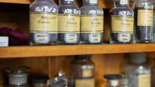 Flaschen in der Sammlung