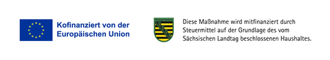 LOGO ESF EU + Sachsen