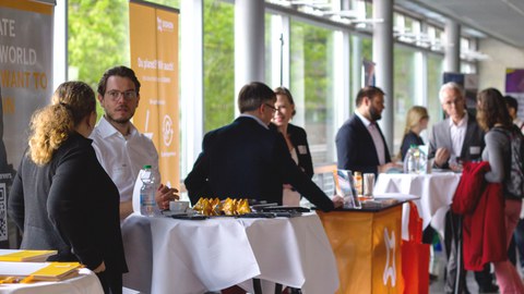 Firmenstände auf der bonding 2017