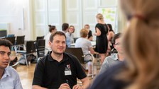Workshoparbeit beim Förderernetzwerktreffen