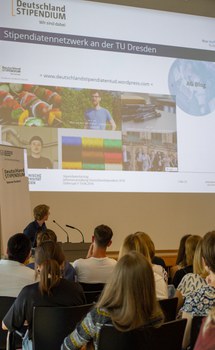 Stipendiatenfachtag 2018, Vorstellung Blog TUD