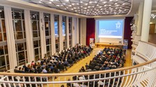 Blick in den Dülfersaal während des Programms