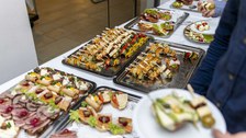 Buffett beim Get-together