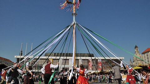 Maibaumtanz
