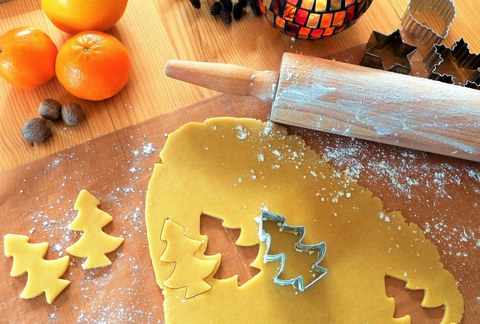 Plätzchenbacken