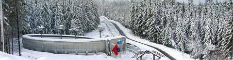 Ice channel in Altenberg
