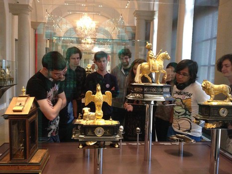 Excursion to the "Mathematisch-Physikalischen Salon"
