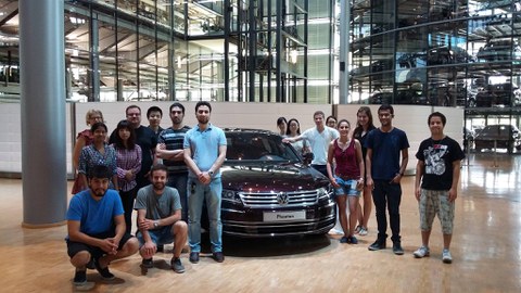 Excursion to the VW Manufactur