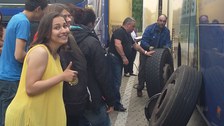 Spontaner Workshop für Automechaniker