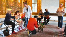 Damaskuszimmer im Japanischen Palais