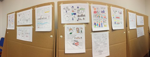 Gedenkstätte Bautzner Straße Comic-Workshop 01
