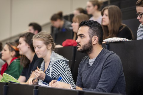 Studenten in der Vorlesung