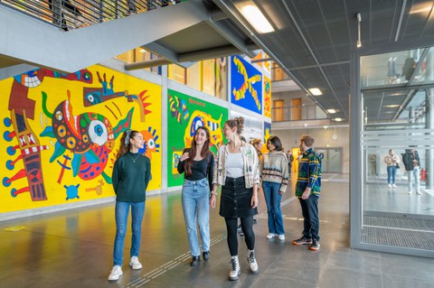 Gruppe im Hörsaalzentrum