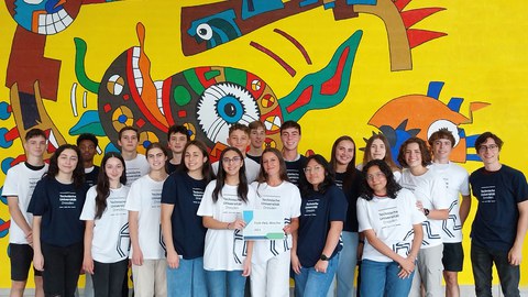 Gruppenfoto Schüler im HSZ