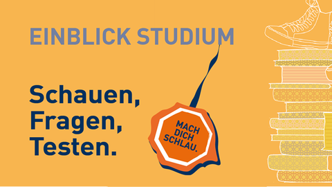 Graphik Programm Studium zum Uni Tag 